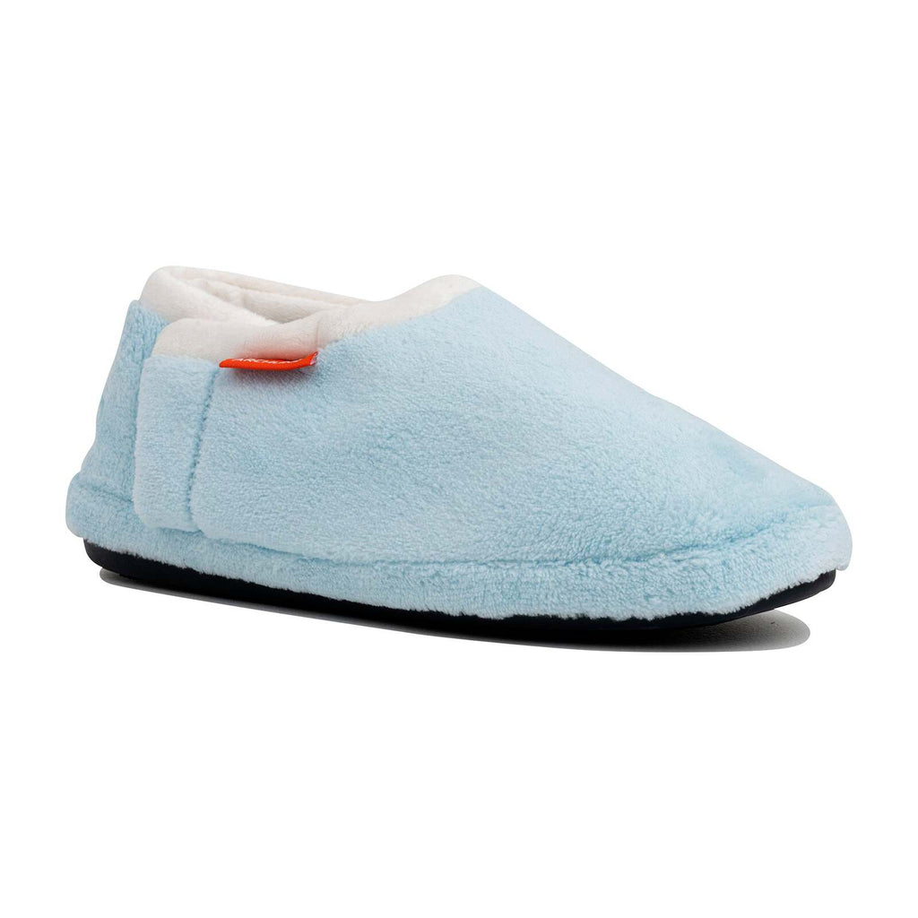 ARCHLINE Orthotic Slippers Closed Scuffs Pain Relief Moccasins - Sky Blue - EUR 39