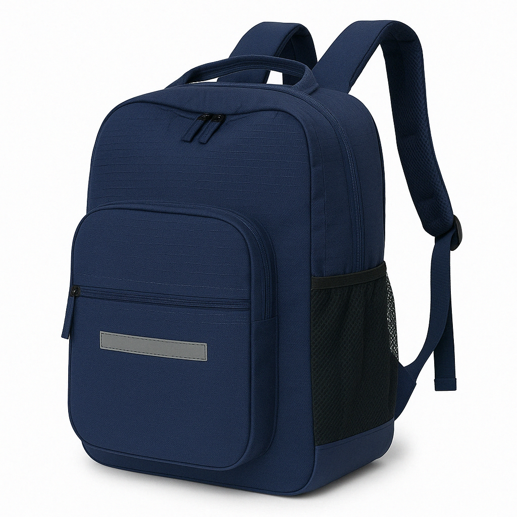 26L Leuts Backpack School & University Bag Book Carry Backpack - Dark Navy