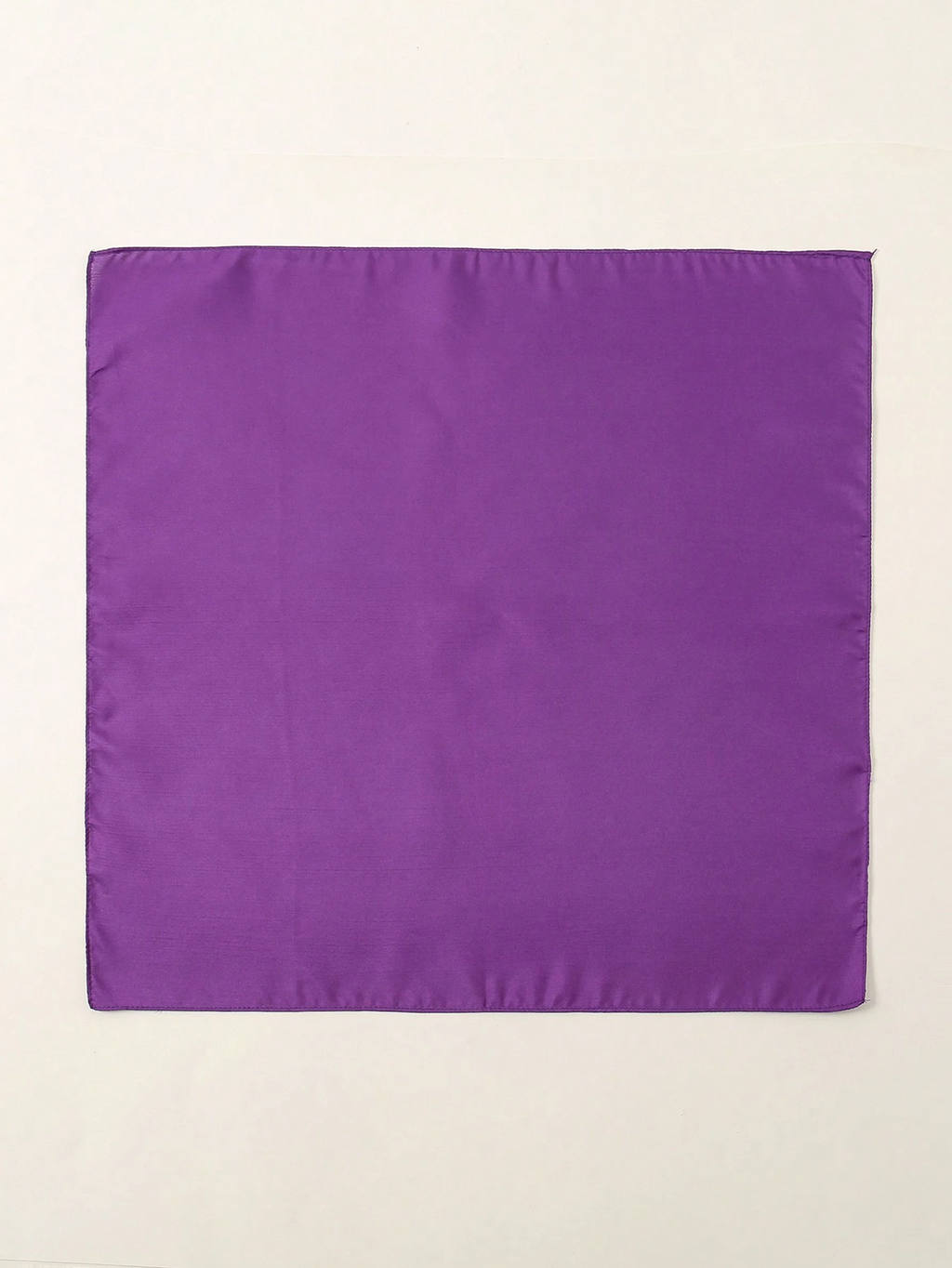 Plain Bandana 100% COTTON Head Wrap Durag Bandanna Summer Biker Scarf Mask - Purple