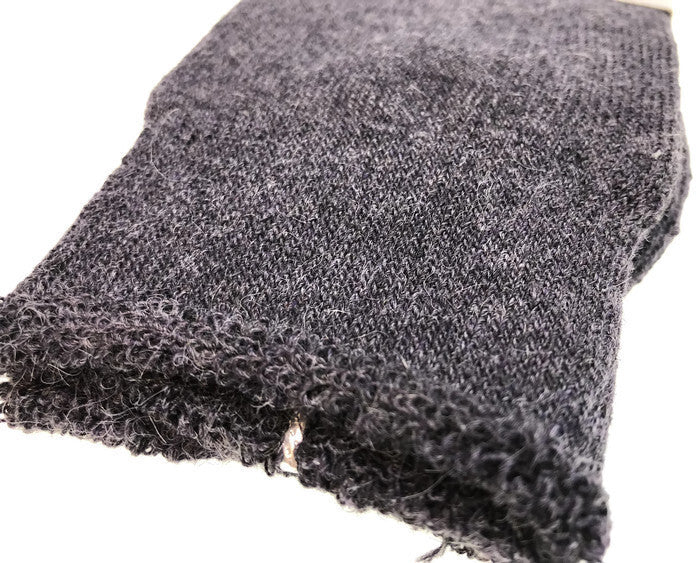1 Pair Merino Wool Blend Woolen Work Socks Hiking Heavy Duty Warm Winter Thermal - Navy - 11-14