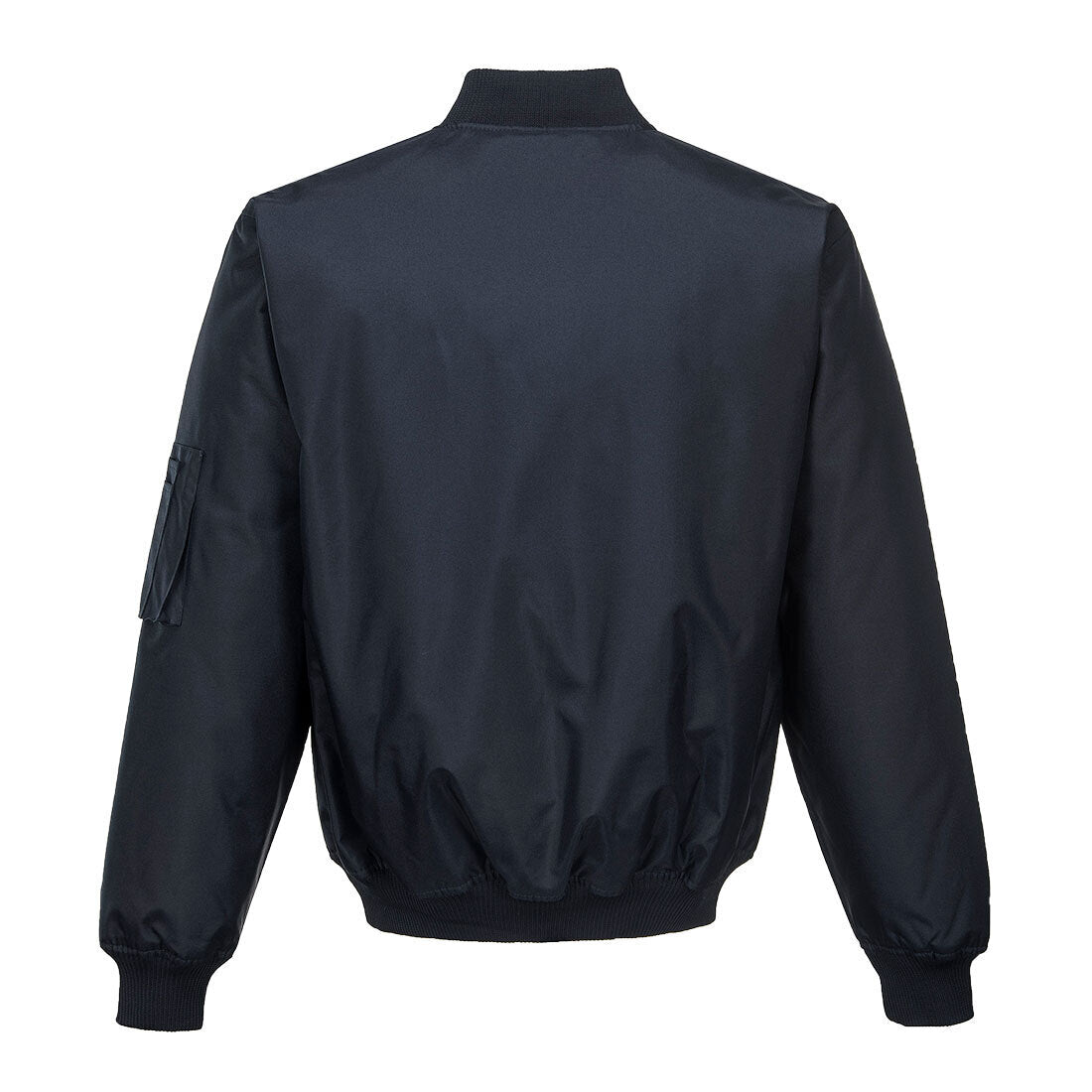 HUSKI Mens Quilted Combat Bomber Waterproof Jacket Windproof Workwear Coat - Navy - 6XL