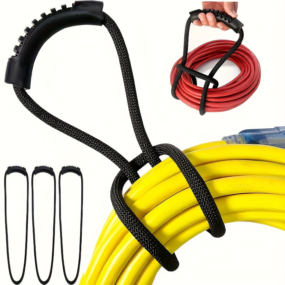 24-Inch Heavy-Duty Storage Strap with Handle – Cord, Hose & Cable Organiser