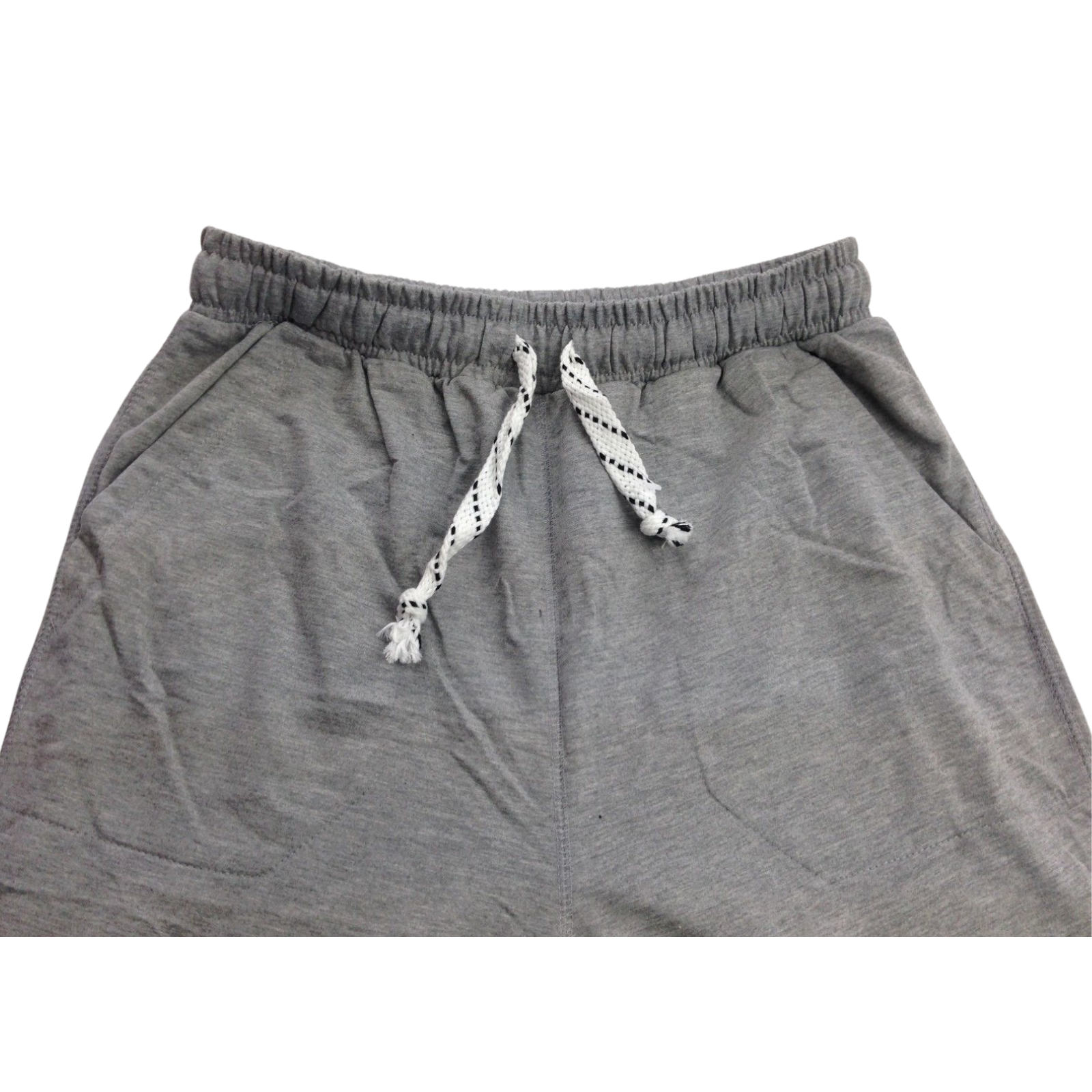 Mens Skinny TRACK PANTS Slim Cuff Trousers Gym Trackies Sport Bottoms Joggers - Grey (Cotton/Polyester) - XL