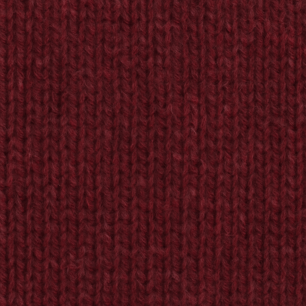 100% SHETLAND RAGG WOOL CREW Round Neck Knit JUMPER Pullover Mens Sweater Knitted - Burgundy - 6XL