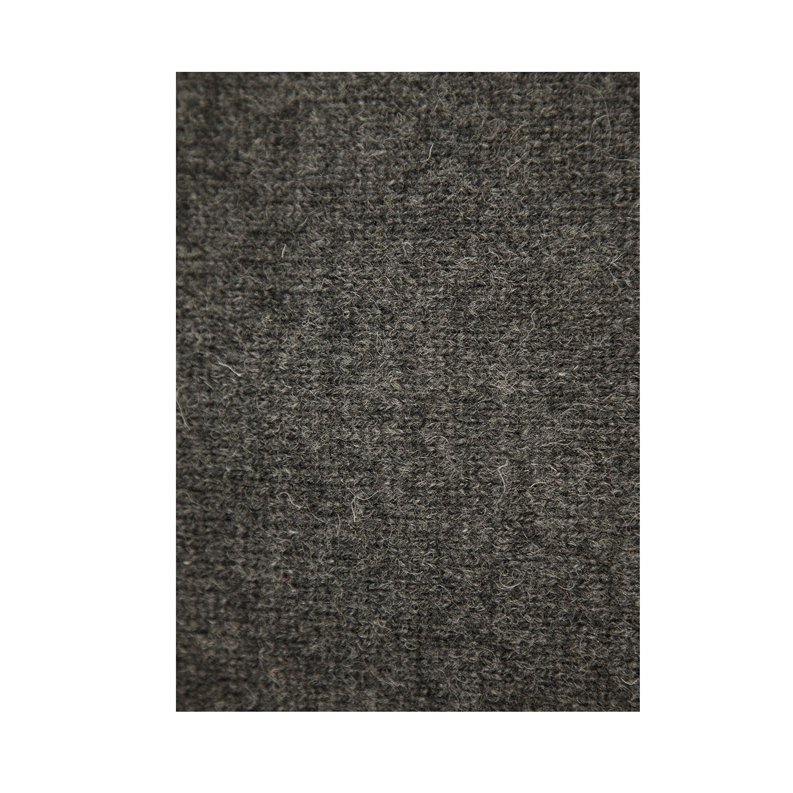 Mens 100% Shetland Ragg Wool Round Neck Knit Jumper Pullover Crew Sweater - Charcoal (29) - L