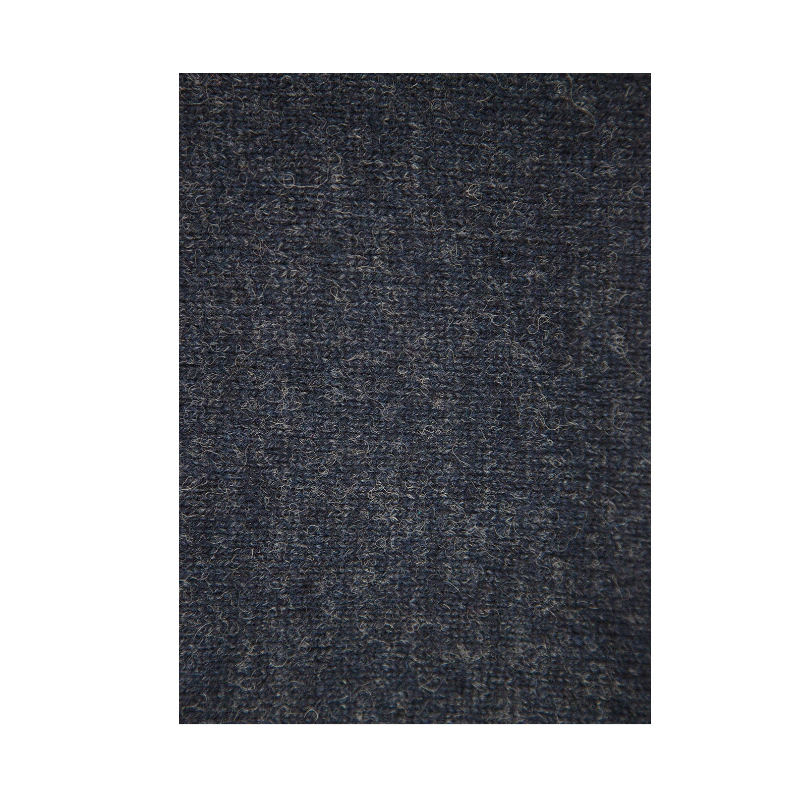 100% SHETLAND RAGG WOOL CREW Round Neck Knit JUMPER Pullover Mens Sweater Knitted - Navy - XL