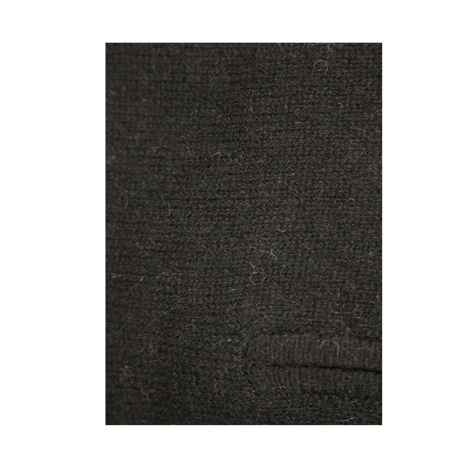 100% SHETLAND RAGG WOOL Half Zip Up Knit JUMPER Pullover Mens Sweater Knitted - Plain Black - L