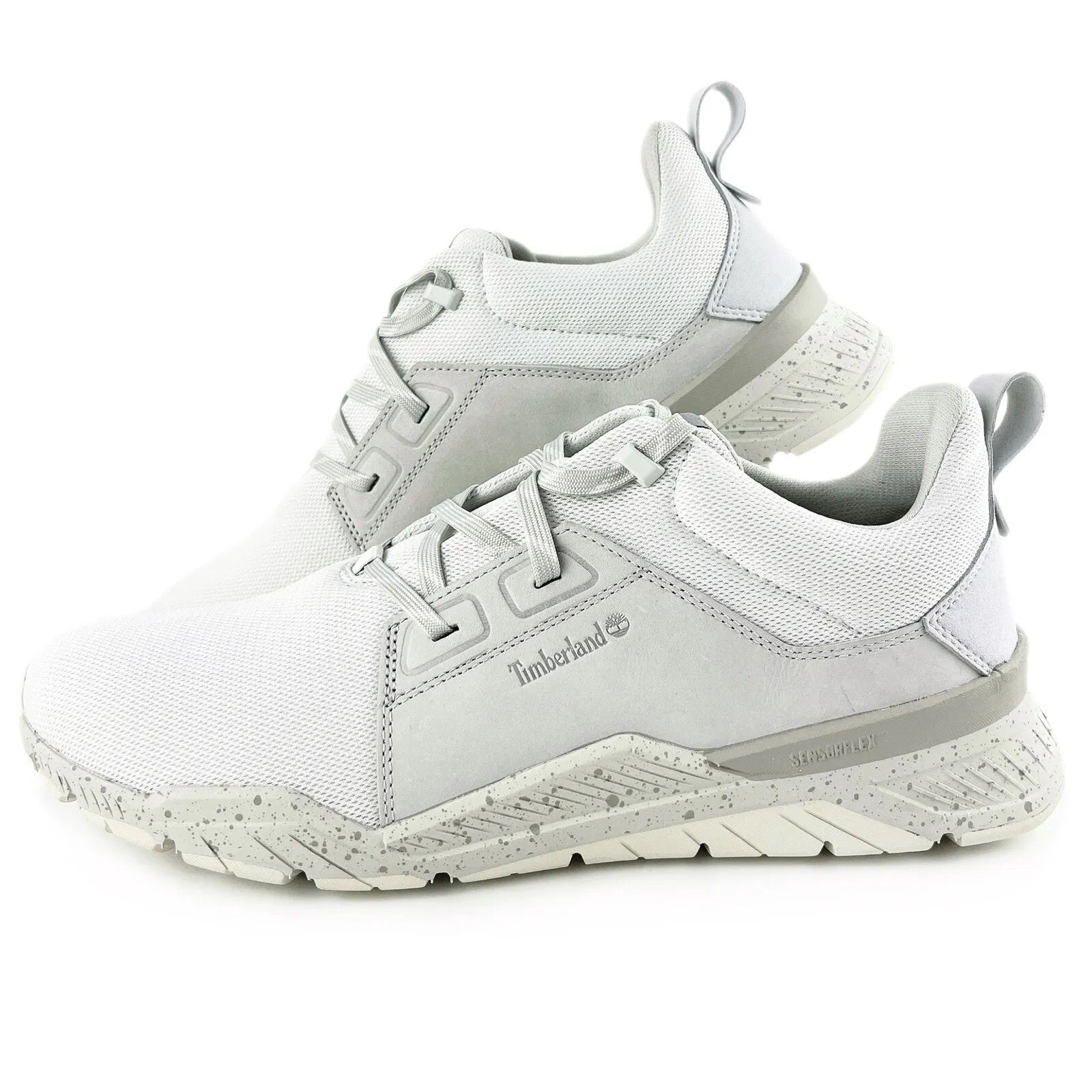 Timberland Mens Concrete Trail Low Cut Shoes Casual Sneakers - Light Grey Style 0A2ENW - US 8W