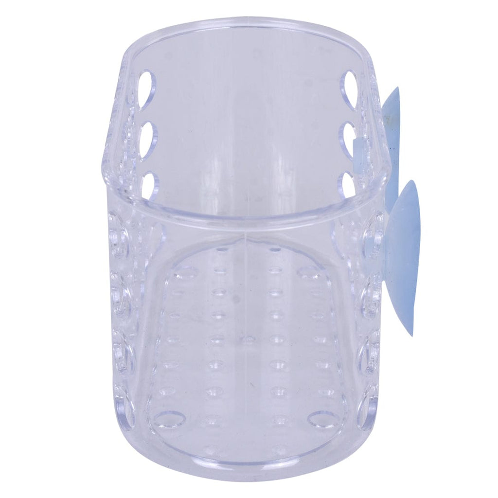 Small Shower Basket Soap Holder Kitchen Organizer with Suction Cups