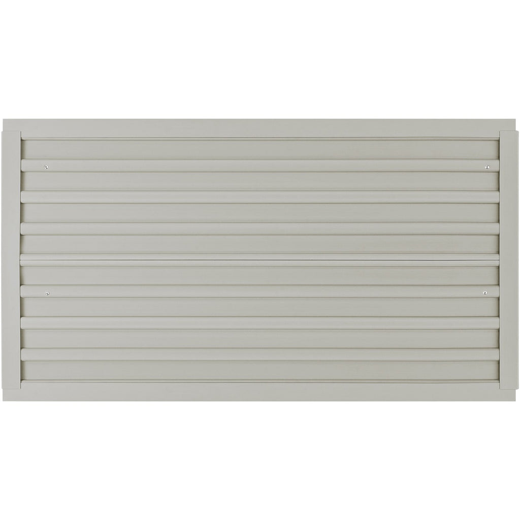 VEVOR Slatwall Panels, 121.9 x 30.48 cm Gray Garage Wall Panels (Set of 2 Panels), Heavy Duty Garage Wall Organizer Panels Display Perfect for Retail Store, Garage Wall, and Craft Storage Organization