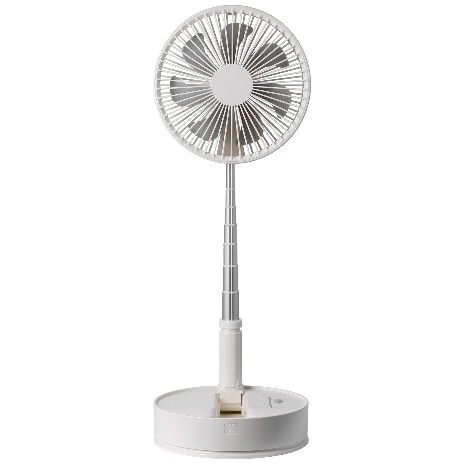 VEVOR 8 Inch Foldable Oscillating Standing Fan with Remote Control,