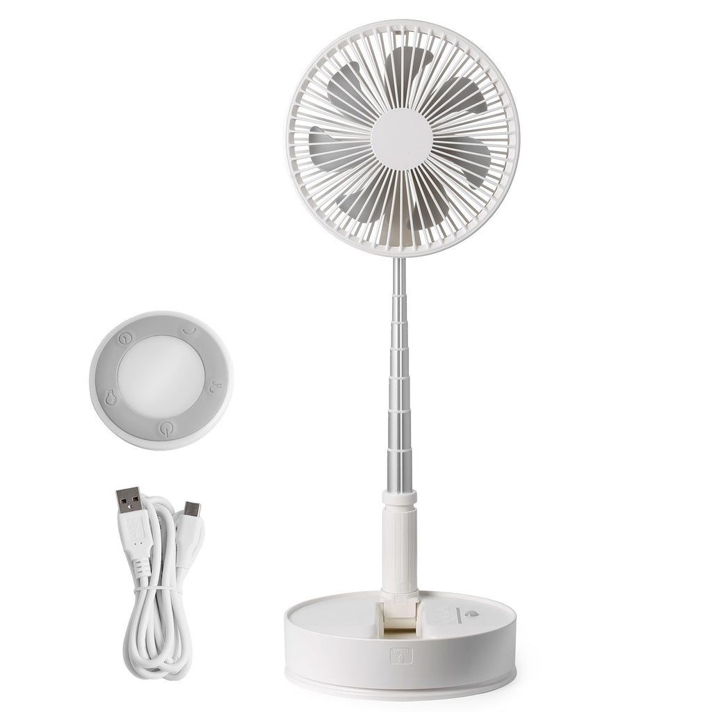 VEVOR 8 Inch Foldable Oscillating Standing Fan with Remote Control,