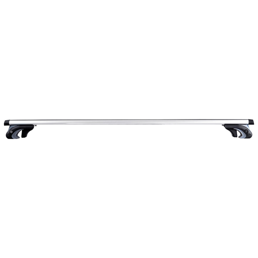 VEVOR Roof Rack Cross Bars, Aluminum Roof Rack Crossbars, Fit Raised Side Rail with Gap, 90 kg Load Capacity, Adjustable Crossbars with Locks, for SUVs, Sedans, and Vans
