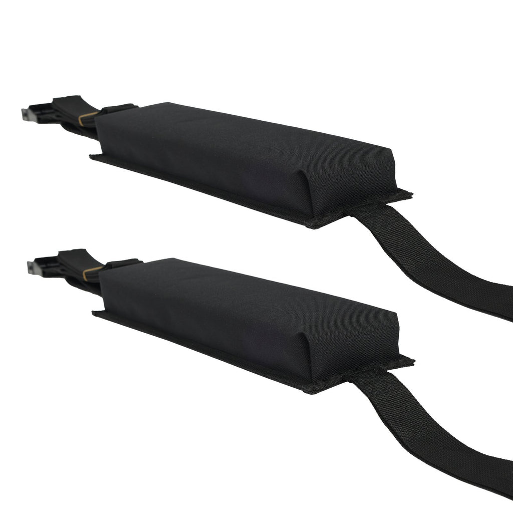 VEVOR Soft Roof Rack Pads 15.5in 176lbs Load Capacity for Kayak Canoe Surfboard