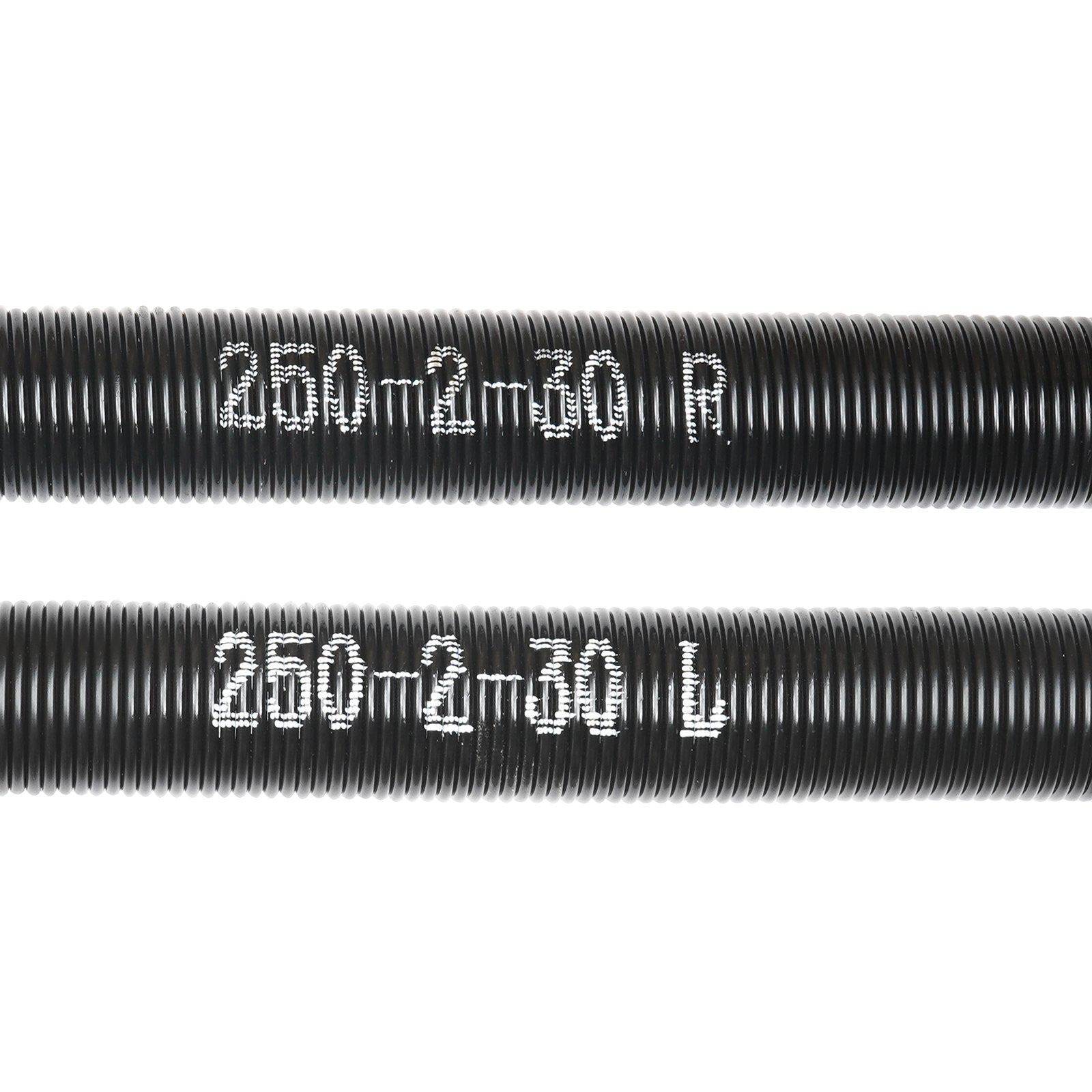 VEVOR Garage Door Torsion Springs, 16000 Cycles, Pair of 0.25 x 2 x 30inch, Garage Door Springs with Non-Slip Winding Bars, Mounting Tool and Gloves, Electrophoresis Coated, for Replacement