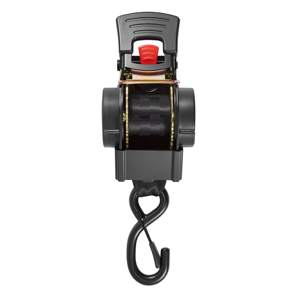 VEVOR Wheel Chock Tie-Down Kit, Fixed Trailer Tie Down Strap, Car Tie Down Kit with S-Hook, Break Strength 748 kg & Working Load 250 kg Motorcycle Tie-Down System for Trailers, Boats, Snowmobiles