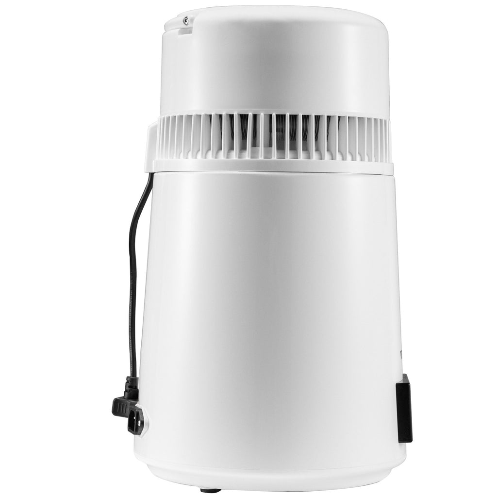 VEVOR 4L Water Distiller 1L/H Distilled Water Maker Timing & Temp Display White