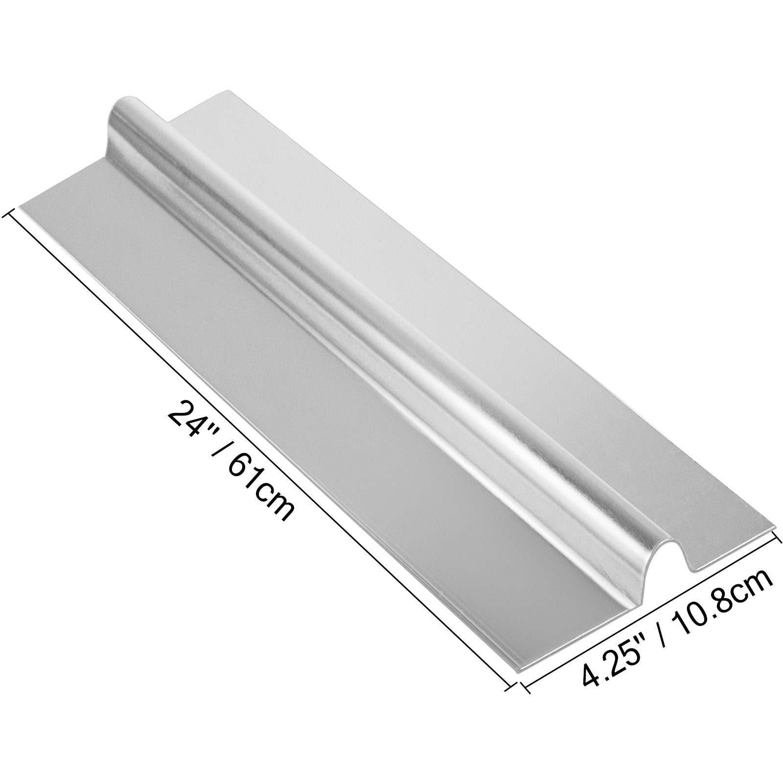 VEVOR PEX Heat Transfer Plates, 200 pcs Box Radiant Heat Transfer Plates, 2ft Aluminum PEX Heat Transfer Plates, 1.27 cm Heat Transfer Plates Designed for PEX Tubing