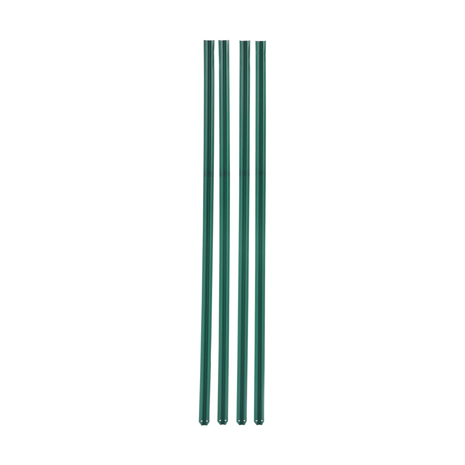 VEVOR Bottom Locking Privacy Slats, Single-Wall Vertical Bottom-Locking Slats for Chain-Link Fence, High-Density HDPE Chain Link Slats Ideally Fit 1.2 m High Fence for Garden Farm Sports Field(Green)