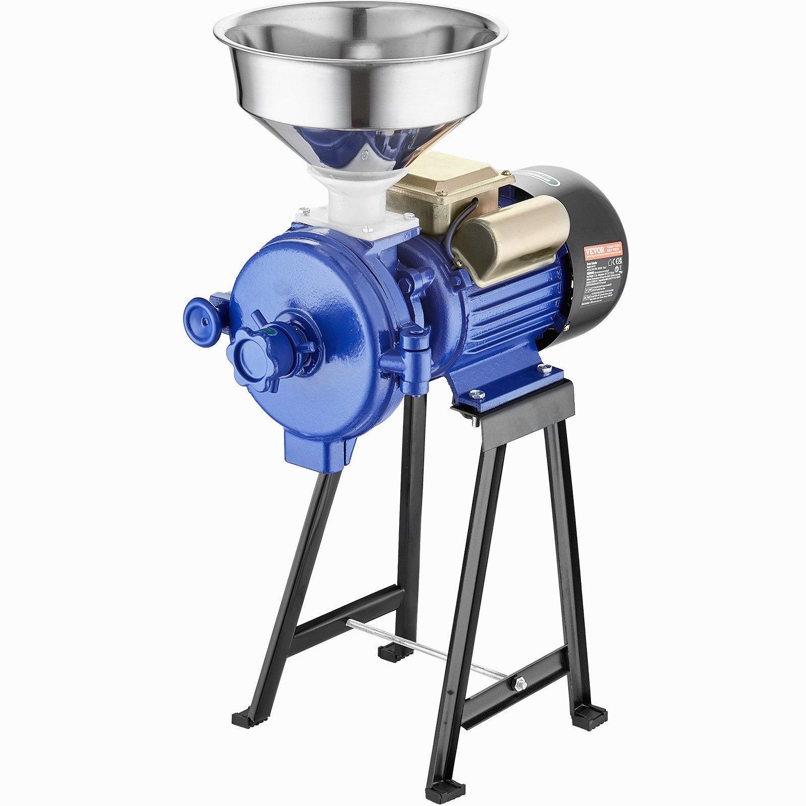 VEVOR 3000W Electric Grain Grinder Corn Wheat Flour Cereal Mill Dry Grinder