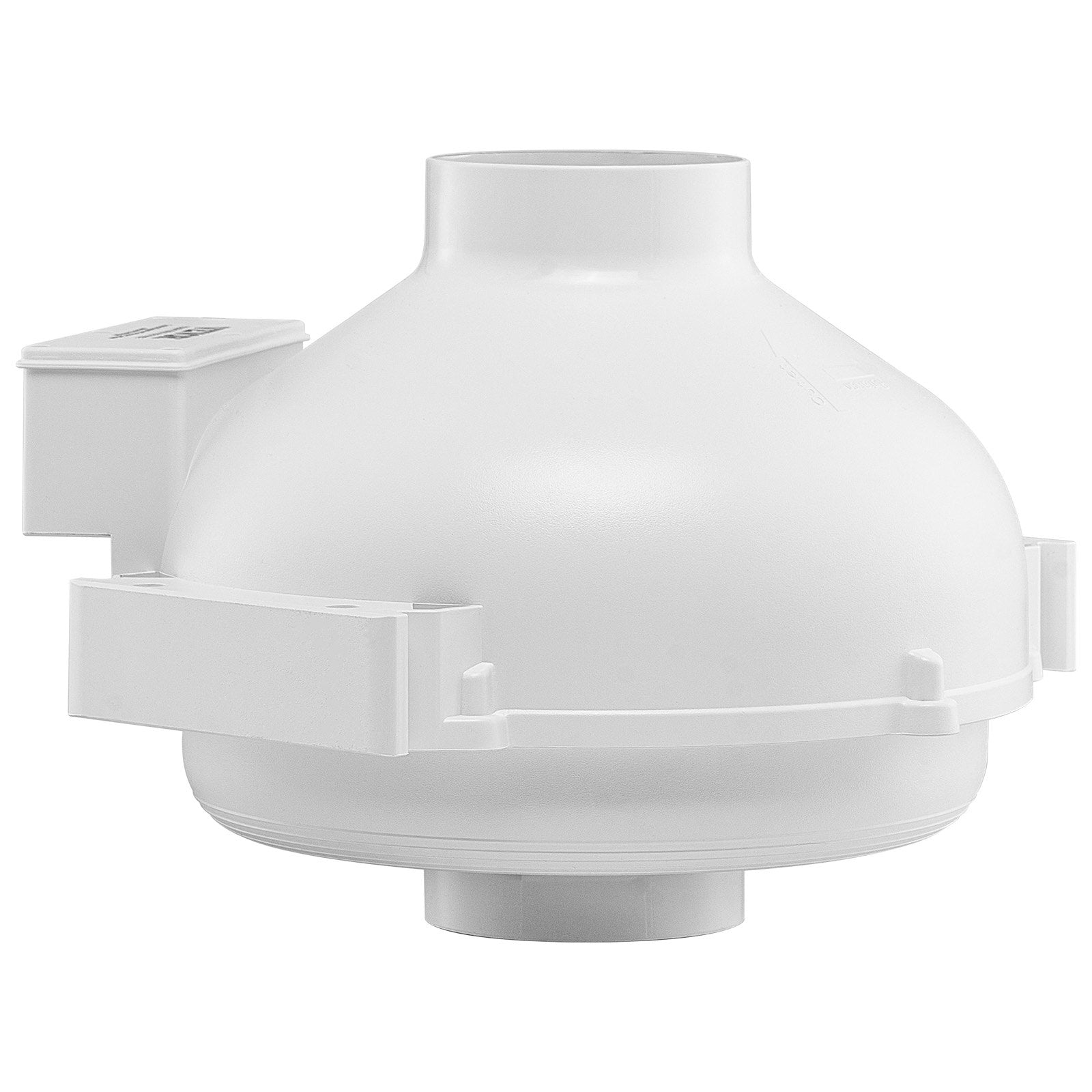 VEVOR 4" to 4.5" Radon Mitigation Fan System Quiet 260CFM Inline Duct Waterproof