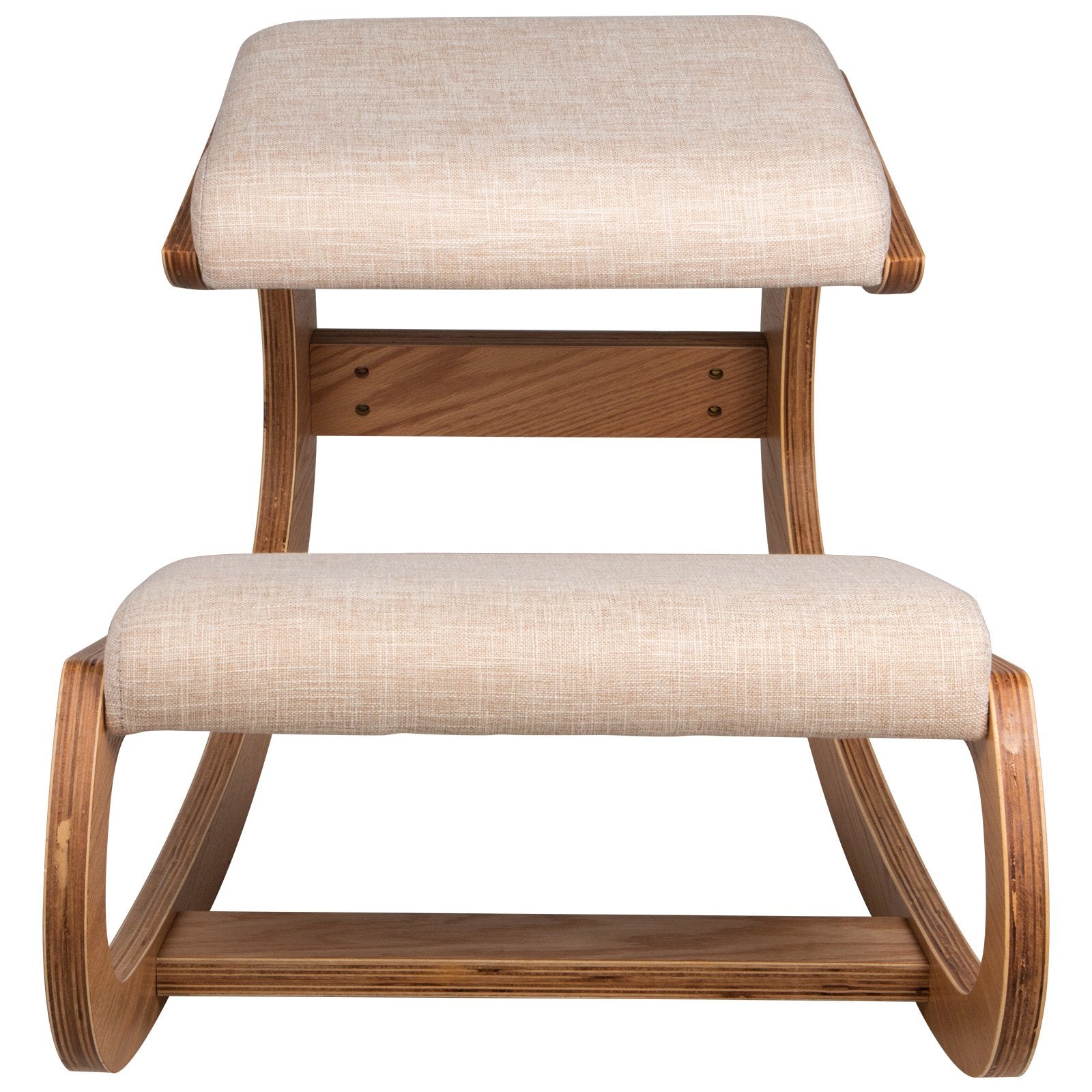 VEVOR Ergonomic Kneeling Chair Heavy Duty Better Posture Kneeling Stool Office Chair Home for Body Shaping Relieveing Stress Meditation Desk Computer Kneeling Stool Chair