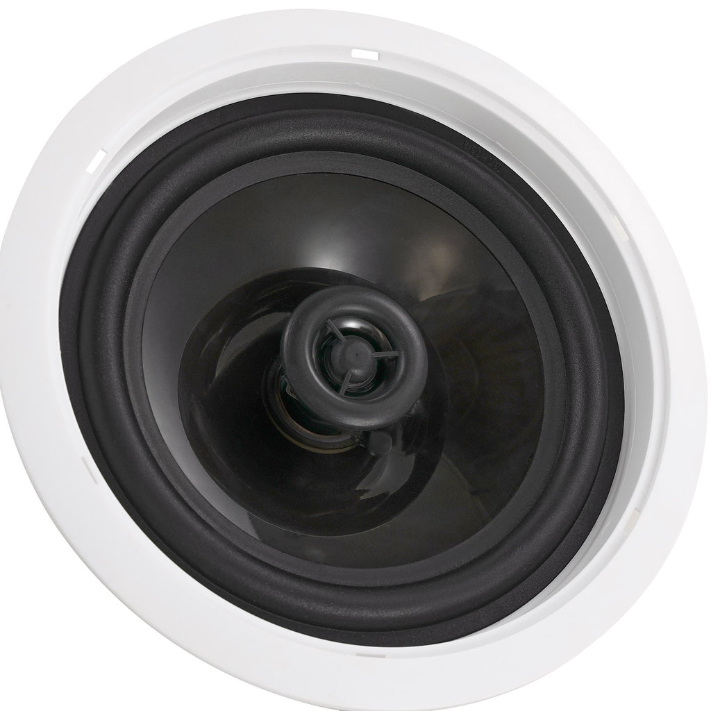 VEVOR 165.1 mm in Ceiling Speakers, 150-Watts, Flush Mount Ceiling & in-Wall Speakers System with 8ΩImpedance 89dB Sensitivity, for Home Kitchen Living Room Bedroom or Covered Outdoor Porches, Single