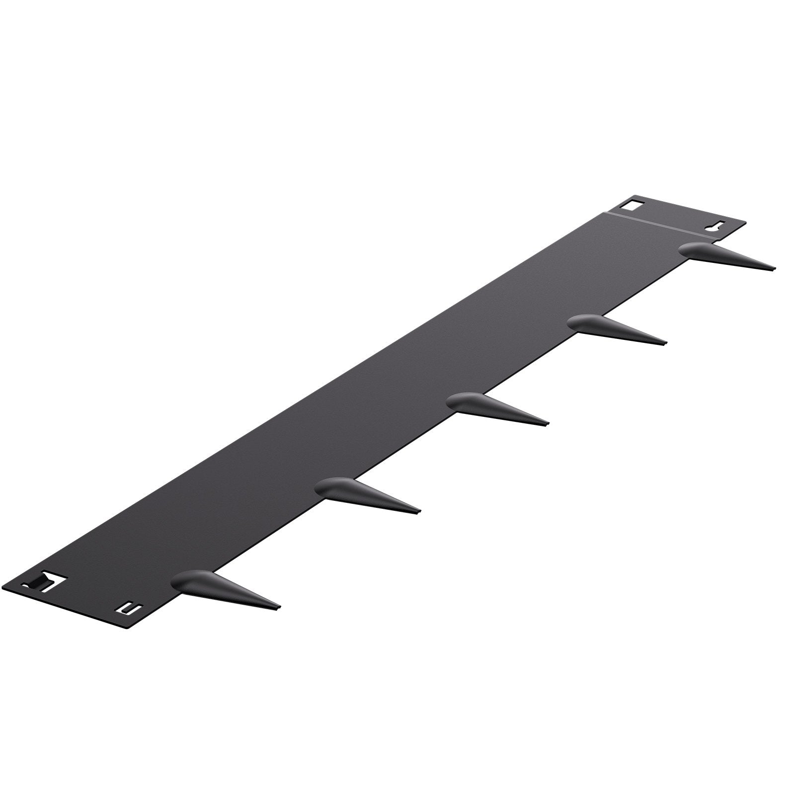 VEVOR Steel Landscape Edging, 5 Packs 990 x 207 mm Rust-Resistant Metal Landscape Edging, Bendable Garden Edging Border, Heavy Duty Lawn Edging, Easy-to-Install, Flower Bed Yard Pathway Divider Black