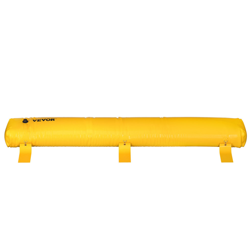 VEVOR Flood Barrier Hydro Barrier 12' Length x 12" Height for Water Diversion