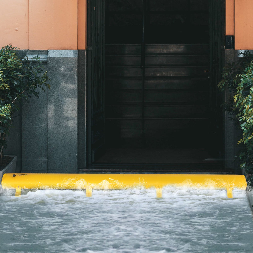 VEVOR Flood Barrier Hydro Barrier 24' Length x 12