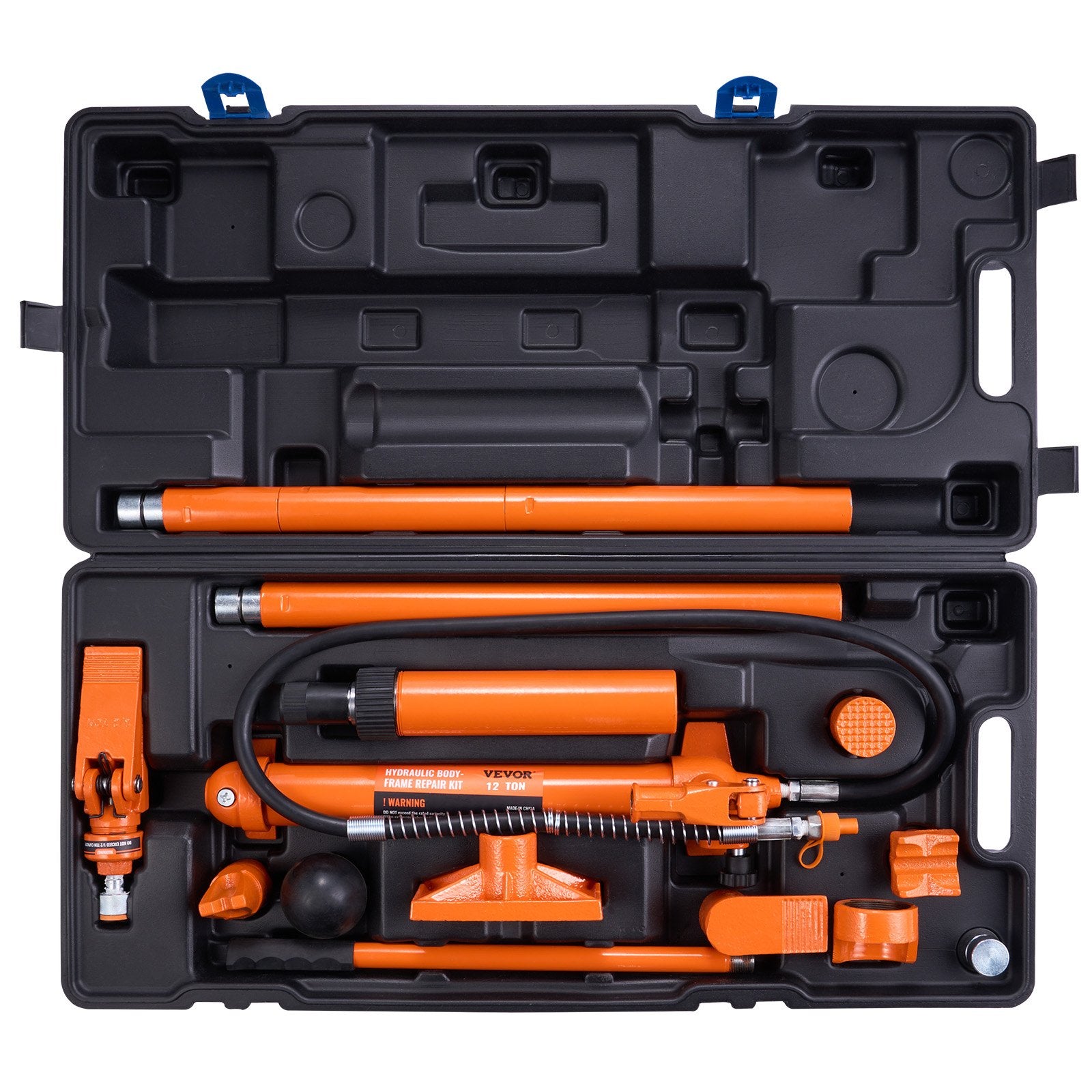 VEVOR 12 Ton Hydraulic Jack Air Pump Lift Ram Body Frame Porta Power Repair Kits