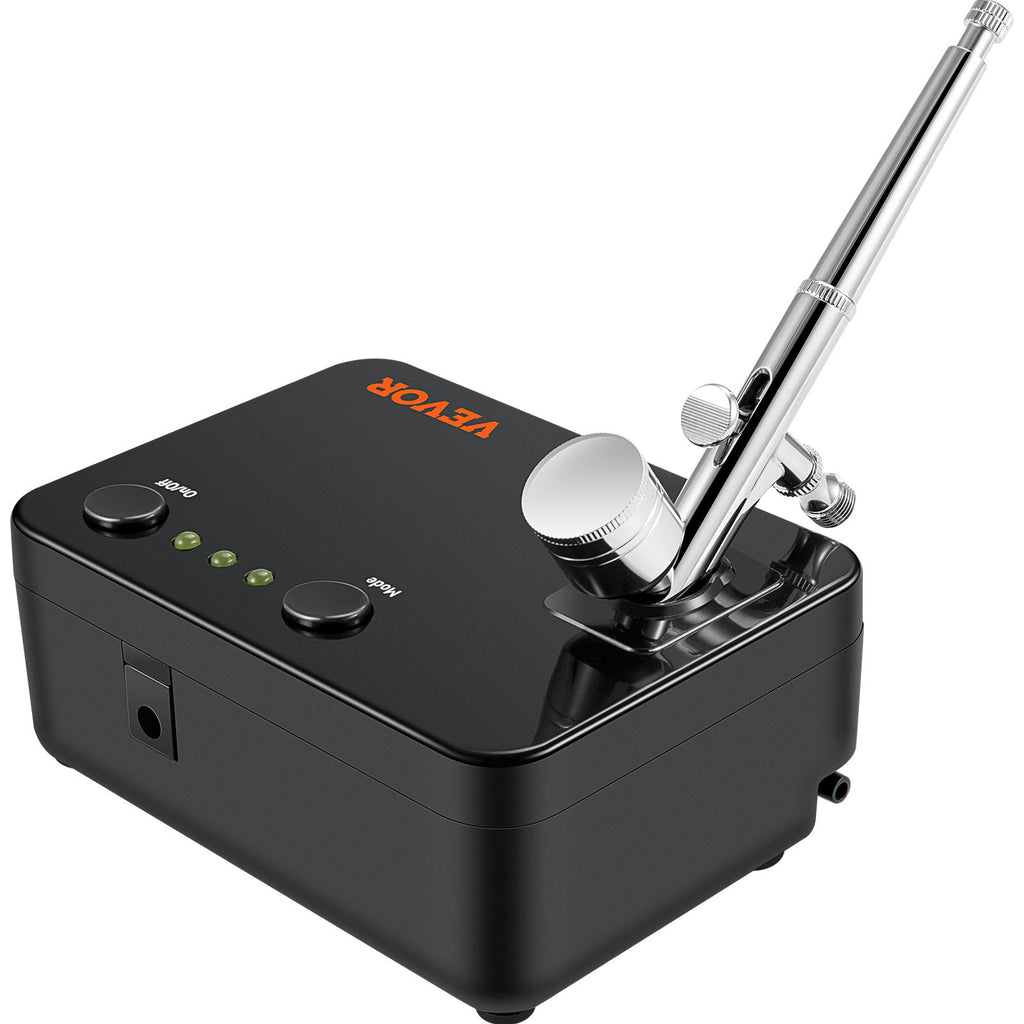 VEVOR Airbrush Kit Dual-action Airbrush System Compressor Art Nail Makeup Model