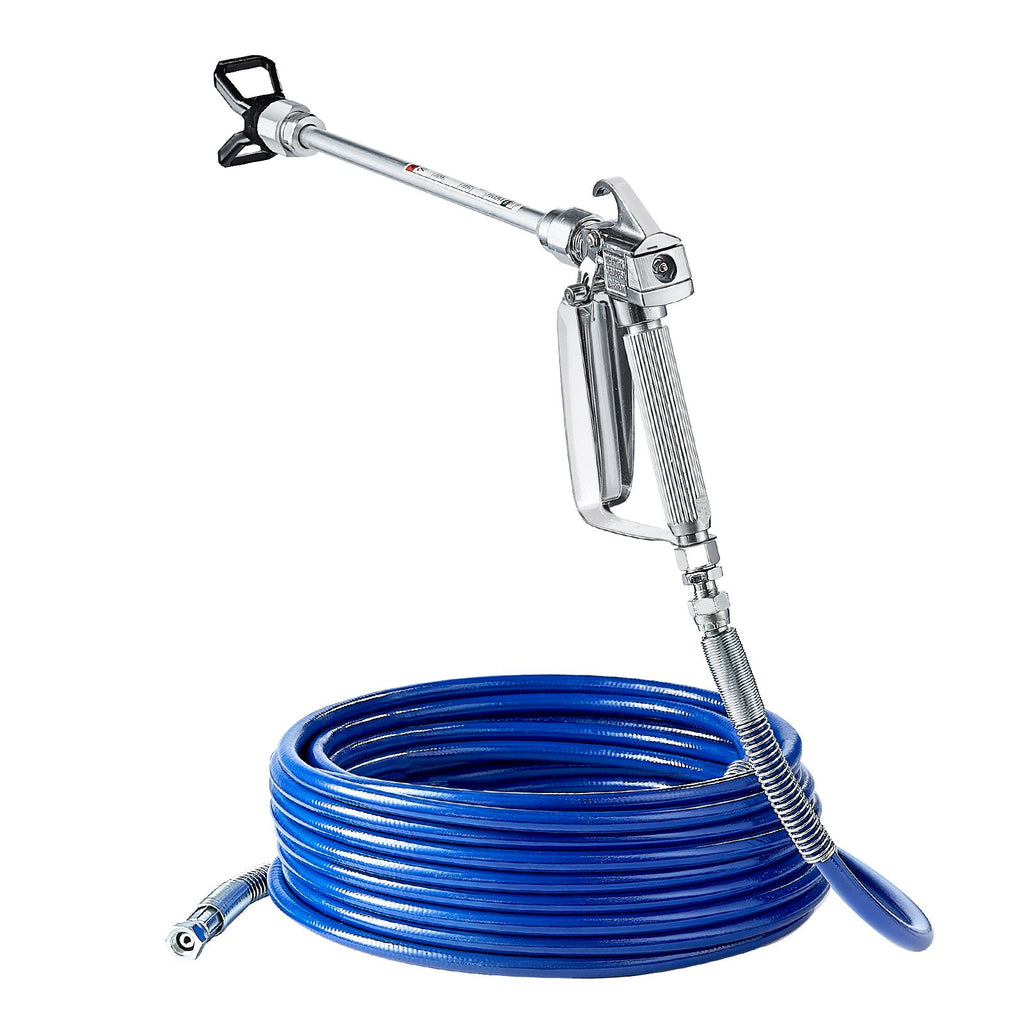 VEVOR Airless Paint Spray Gun and Hose Kit 3600PSI with Extension Rods Filters
