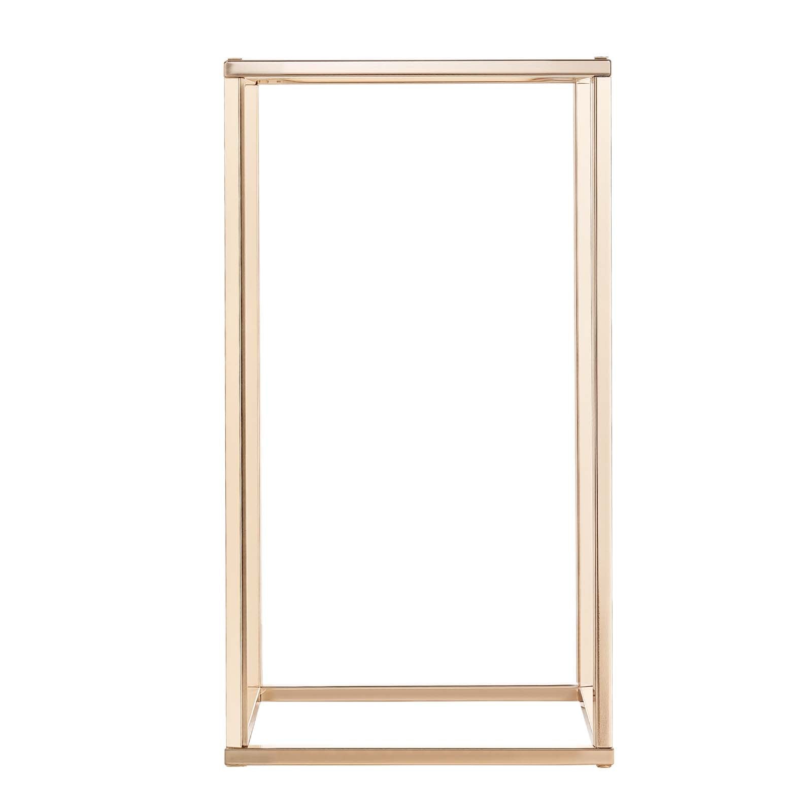 VEVOR Wedding Flower Stand, 10PCS 40cm Column Flower Stand, Floral Stands with Acrylic Laminate, Gold Rectangular Floral Display Rack for Wedding, Party, Birthday, Home,  Gold Centerpiece Stands