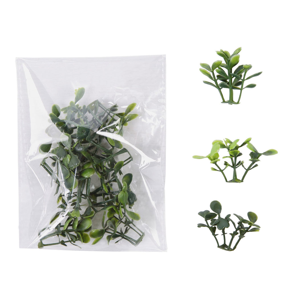 VEVOR Artificial Topiaries Boxwood Trees, 7.6cm Tall (2 Pieces) Faux Topiary Plant Outdoor, All-year Green Feaux Plant w/ Replaceable Leaves for Decorative Indoor/Outdoor/Garden