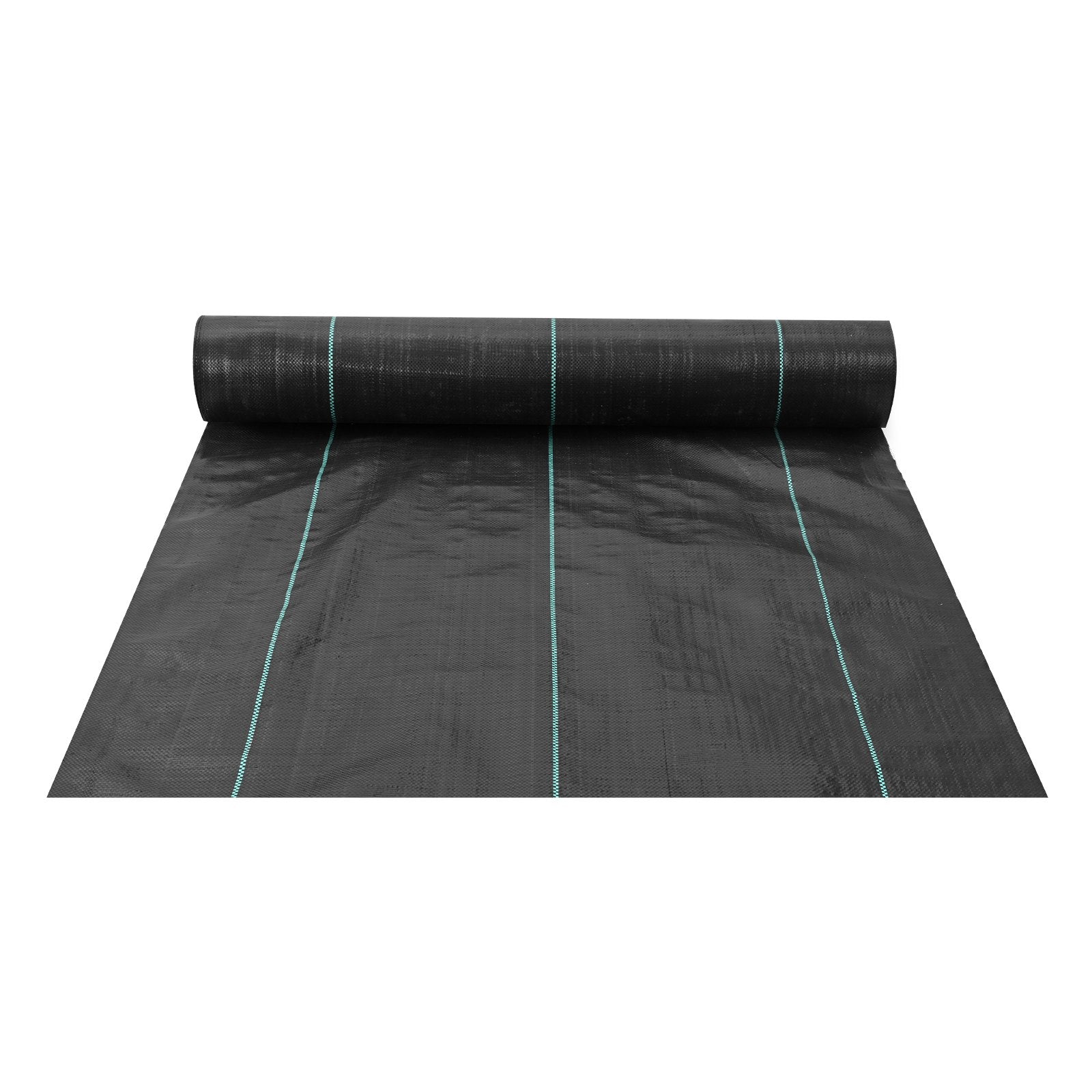 VEVOR Weed Barrier Landscape Fabric, 3.28*164FT Heavy Duty Garden Weed Fabric, Woven PP Weed Control Fabric, Driveway Fabric, Geotextile Fabric for Landscaping, Ground Cover, Weed Blocker Weed Mat