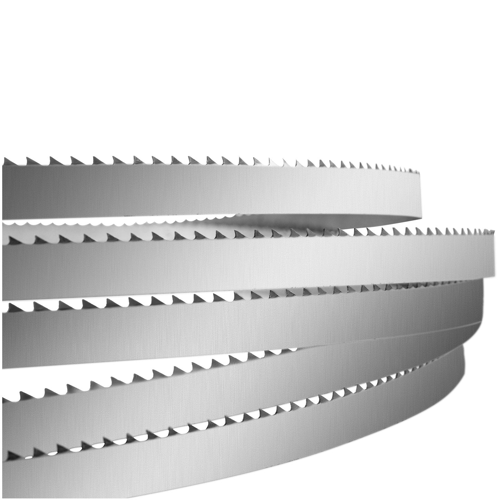 VEVOR Band Saw Blade, 1650*16*0.56mm, 5 PCS/Pack Meat Bandsaw Blades for Replacement, Carbon Steel Blade, Meat Cutting Blade Wrapped by Rust-Proof Paper, Fit for Commercial Bone Saw Machines