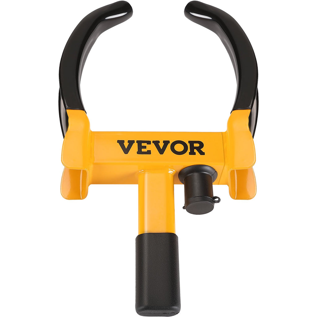 VEVOR Wheel Lock, 2 Packs Universal Wheel Clamp Lock, Adjustable Anti Theft Trailer Lock Wheel Clamp, Heavy-duty Steel Tire Lock for ATV RV SUV Car Golf Cart Boats Motorcycles, with 6 Keys