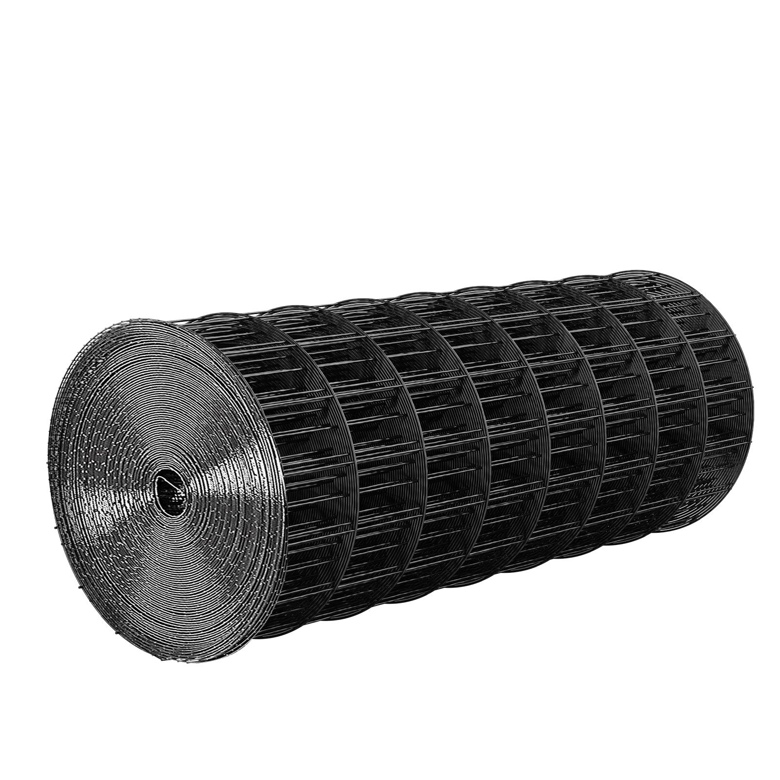 VEVOR Hardware Cloth 91cm x 7.62m, 2 x 3 in Mesh 16 Gauge Galvanized Wire Mesh Roll, Weather-Resistant Vinyl Coated Chicken Wire Fencing, Heavy Duty Welded Garden Plant Fencing for Rabbit Cage Snake