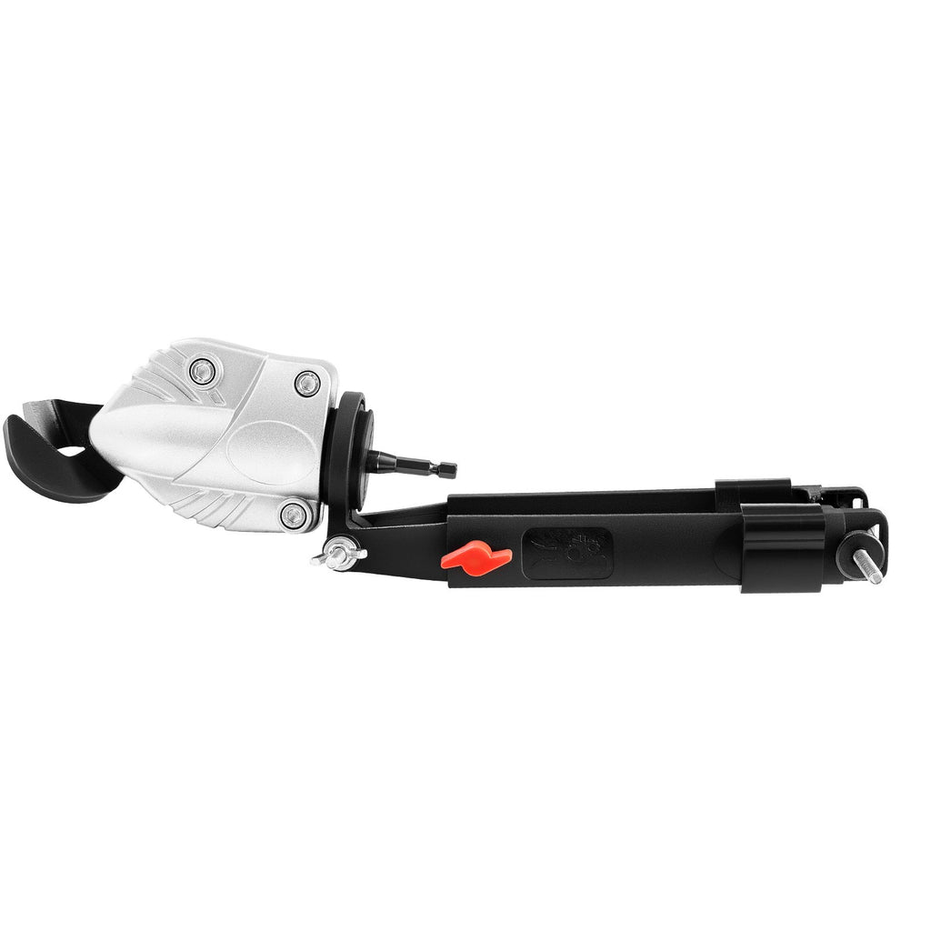 VEVOR Metal Shear/Cutter Drill Attachment, Sheet Metal Cutter with 360-Degree Pivoting Head, Sharp Blades,Ideal for 18 GA Galvanized Steel, 20 GA Stainless Steel, Aluminum Plate, Plastic, Cardboard