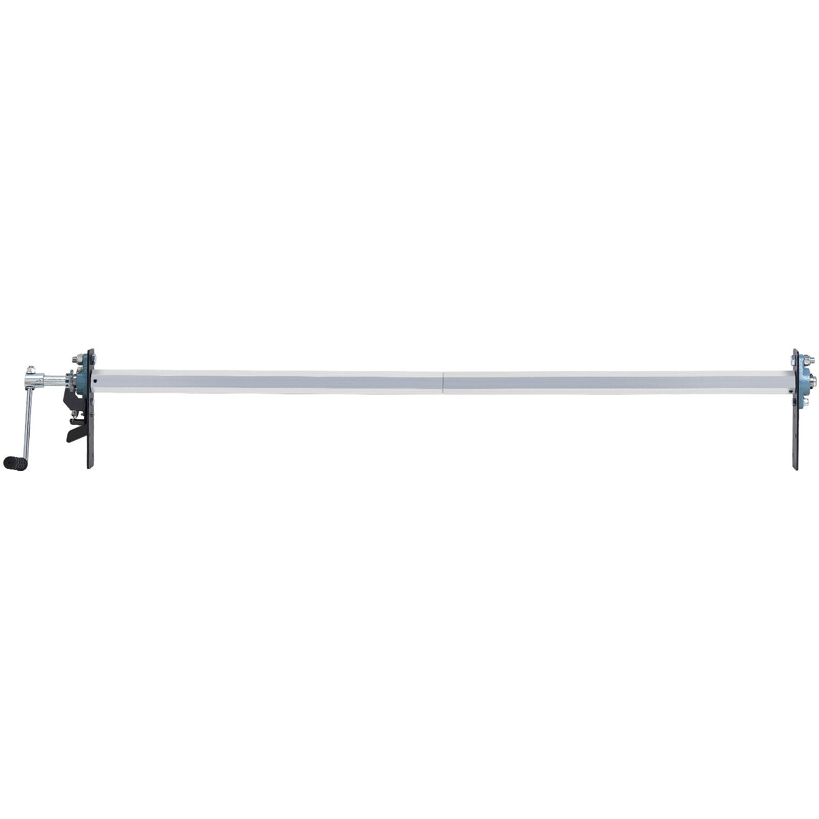 VEVOR Hand Crank Tarp Roller Kit, 1.6-2.6 m Wide, Aluminum Alloy, Manual Cab Level Dump Truck Tarp Roller with 17.8 cm Sponge-Wrapped Handle, Perfect for Dump Trucks, Trailers, Trash Haulers (No Tarp)