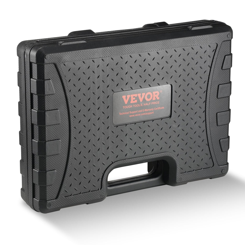VEVOR Hole Saw Kit, 18 PCS Saw Blades, 6 Drill Bits, 1 Hex Wrench, Bi Metal M42 Hole Saw Set with Carrying Case, General Purpose Size from 3/4" to 4-1/2", Ideal for Wood Board, Iron and Plastic Plate