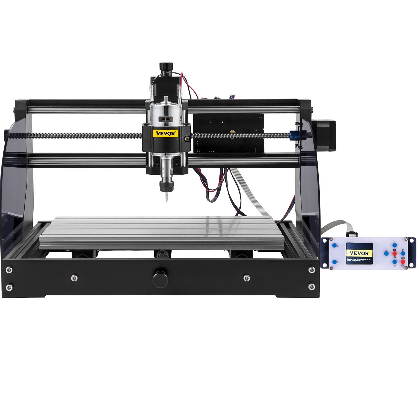 VEVOR Cnc 3018 Pro 10000RPM Cnc 3018 300×180×45mm Cnc Machine GRBL Control Mini Laser Engraver with Offline Controller 3 Axis laser engraving machine for Carving Milling Plastic Acrylic PVC
