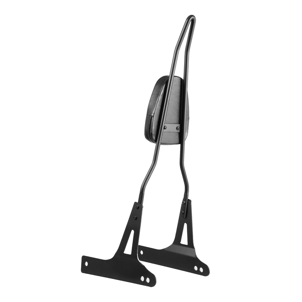 VEVOR Motorcycle Backrest Sissy Bar, Compatible With Harley-Davidson Dyna Street Glide Road Glide Road King, 730mm Height Detachable Passenger Backrest, For Motorcycles, Black