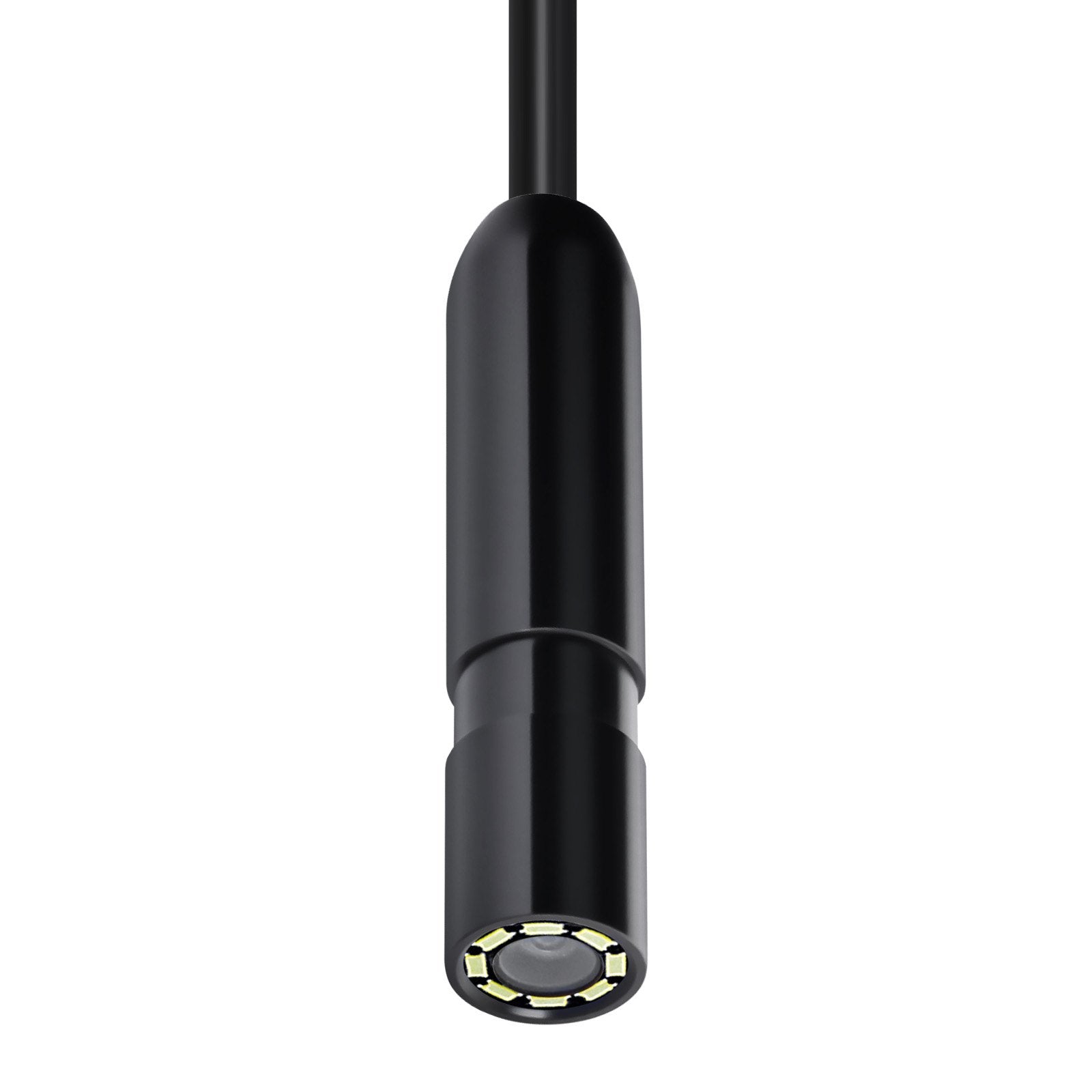 VEVOR Endoscope Camera with Light, 1920P HD Borescope for Android & IOS, 8 LED Lights Inspection Camera with 3m Semi-Rigid Cable, 2X Zoom, IP67 Waterproof Snake Scope Cameras for Auto, Plumbing