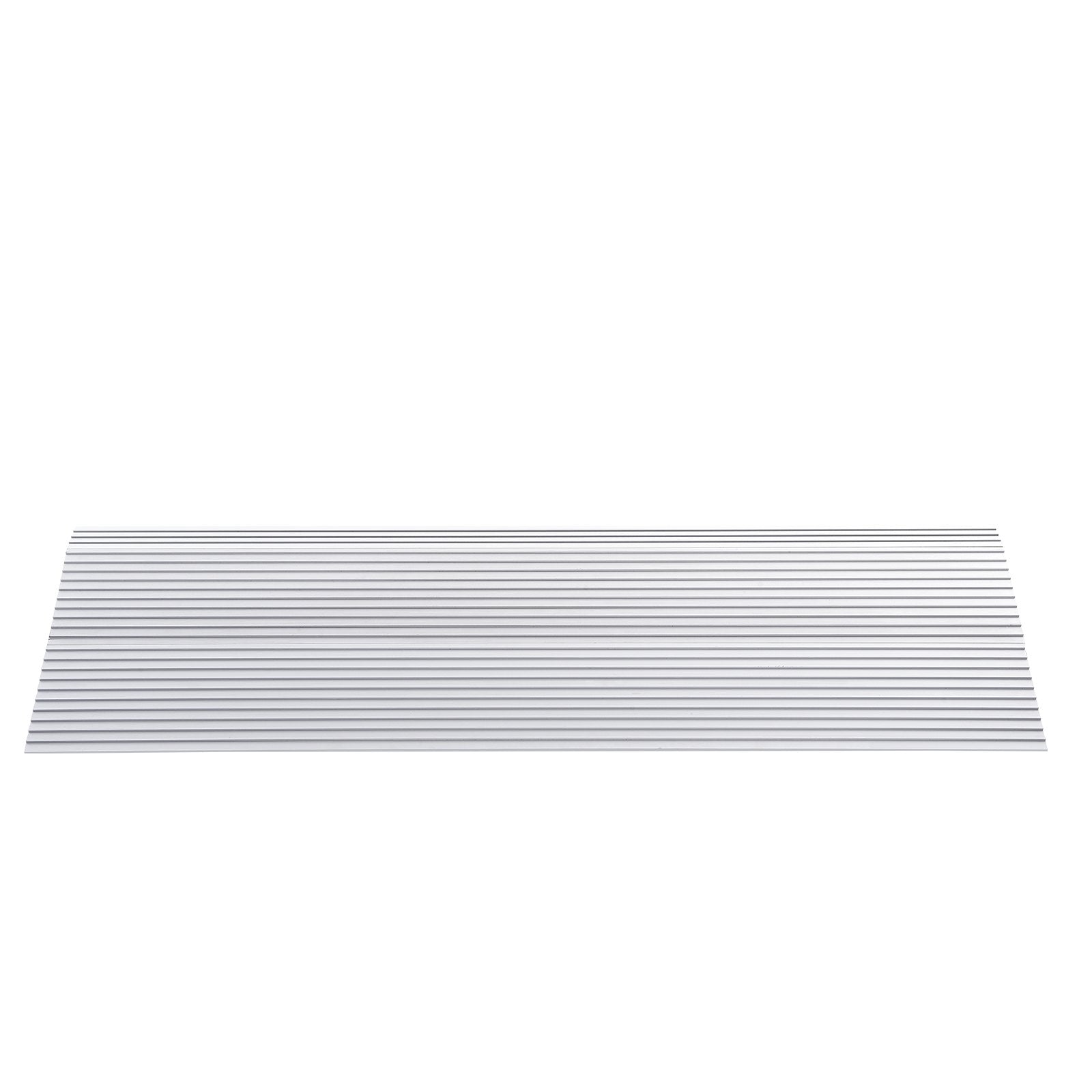 VEVOR Door Threshold Ramp, 2" Rise, 800 lbs Load Capacity, Door Ramp for Wheelchairs, Aluminum Threshold Ramp for Doorways, Adjustable Modular Threshold Ramp for Wheelchairs, Scooters, Power Chairs