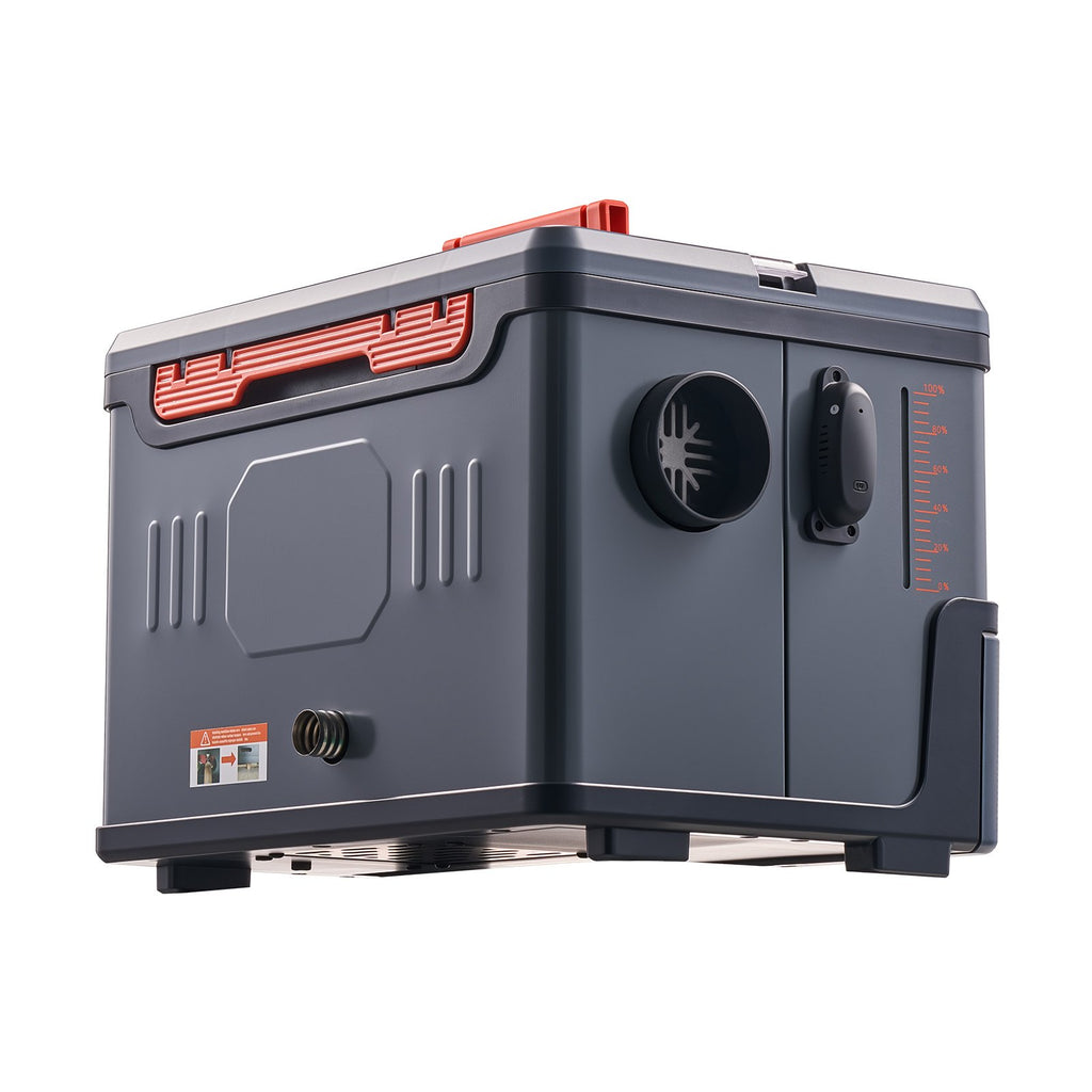 VEVOR Diesel Heater, 8KW, DC 12V/24V, All in One Portable Diesel Air Heater with Bluetooth APP Control, Remote Control and LCD Screen, 5 L Fuel Tank for Trucks, Vans, RVs, Campers, and Garages