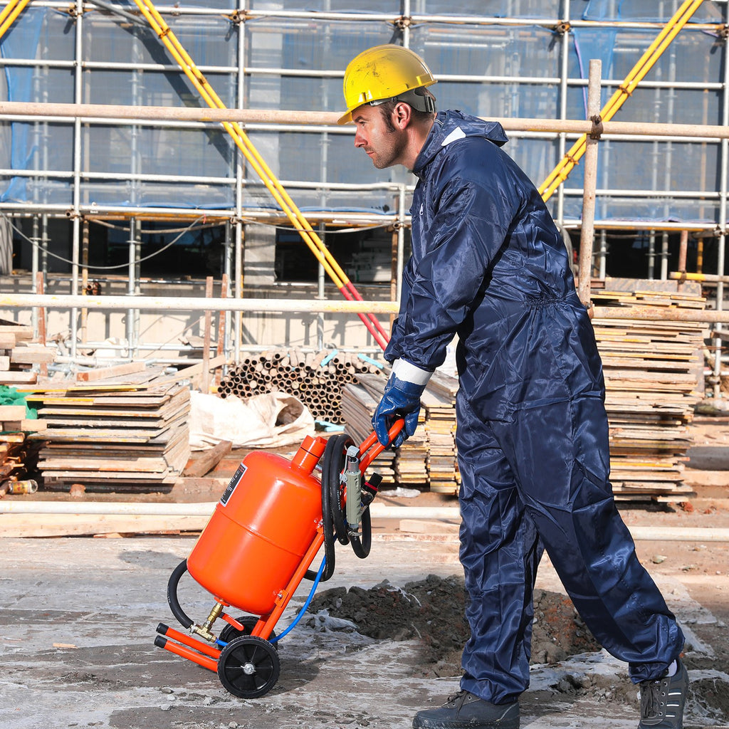 VEVOR 5 Gallon Sand Blaster 60-110 PSI High Pressure Sandblaster with 4 Nozzles