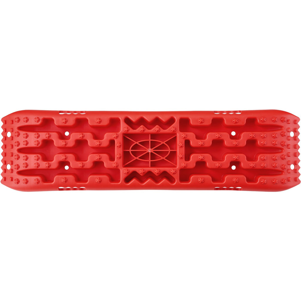 VEVOR 2PCS Traction Boards with PP for Mud Snow Sand Storage Bag Long Red