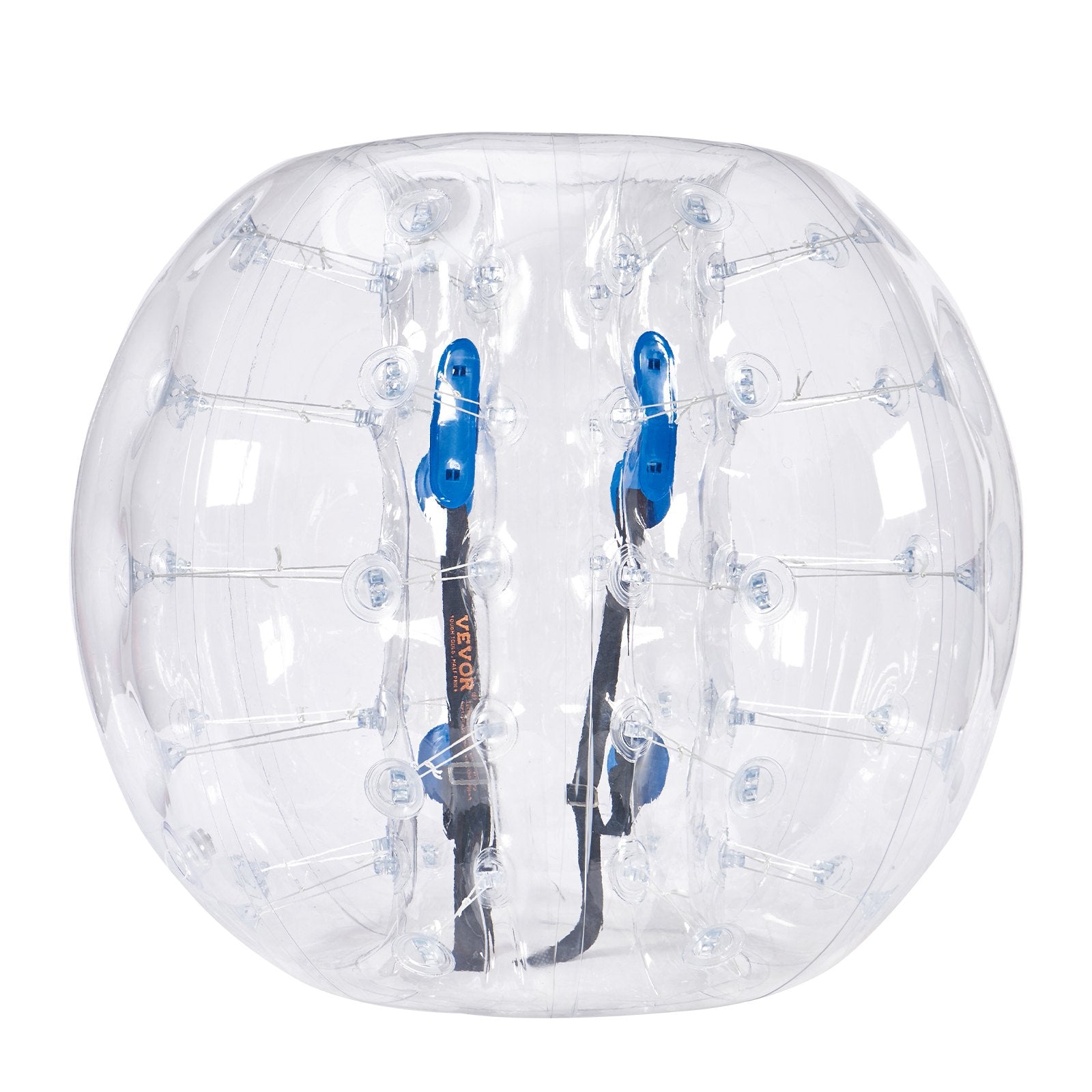 VEVOR Inflatable Bumper Ball 1-Pack, 4FT/1.2M Body Sumo Zorb Balls for Teen & Adult, 0.8mm Thick PVC Human Hamster Bubble Balls for Outdoor Team Gaming Play, Bumper Bopper Toys for Garden, Yard, Park